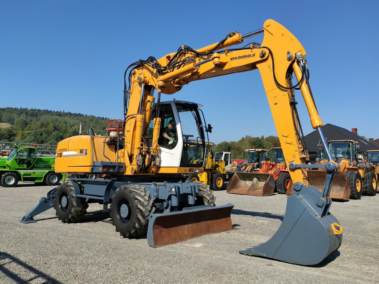 Liebherr A316 Maszyna po Pełnym Tulejowaniu Bez Luzów i Wycieków - Wheel excavator: picture 2 Liebherr A316 Maszyna po Pełnym Tulejowaniu Bez Luzów i Wycieków - Wheel excavator: picture 2