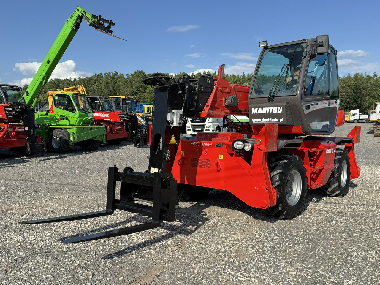 Manitou MRT 1840 ROTO Turbo Ładowarka Teleskopowa Obrotowa 1850 - Telescopic handler: picture 4 Manitou MRT 1840 ROTO Turbo Ładowarka Teleskopowa Obrotowa 1850 - Telescopic handler: picture 4