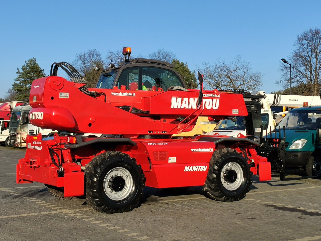 Telescopic handler Manitou MRT 1850 ROTO Teleskopowa Obrotowa Dźwig 2150,2140,2540: picture 16