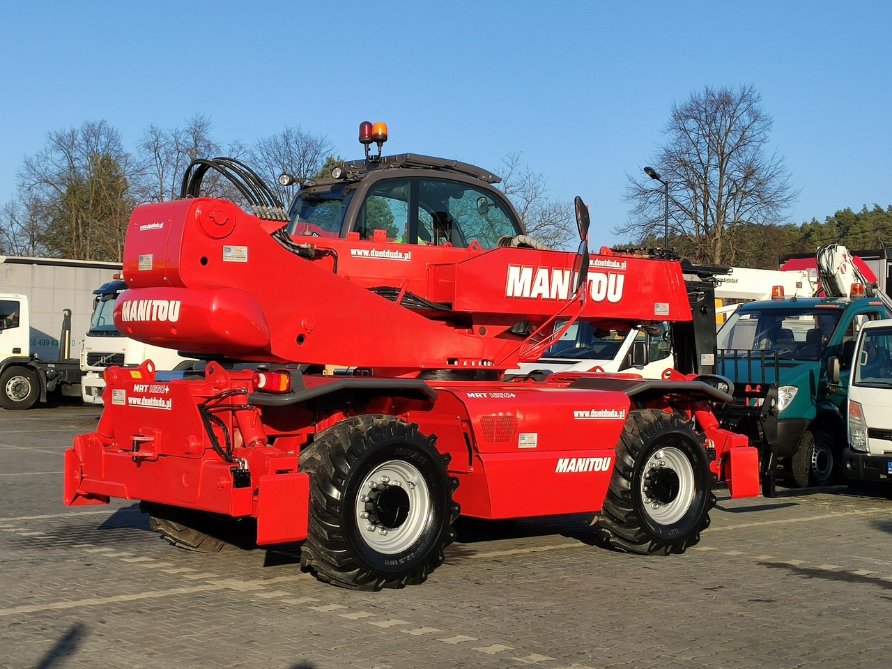 Telescopic handler Manitou MRT 1850 ROTO Teleskopowa Obrotowa Dźwig 2150,2140,2540: picture 18