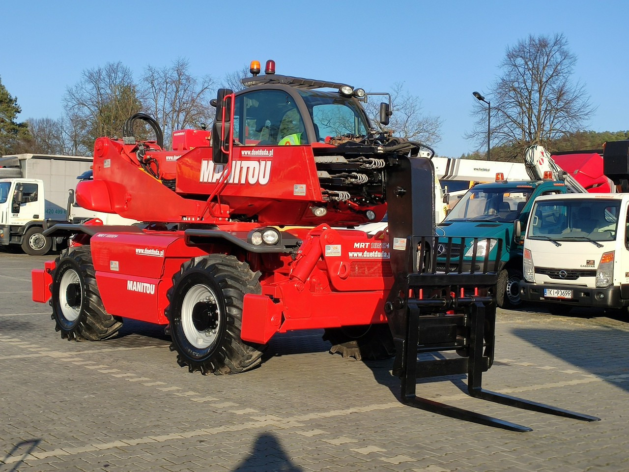 Telescopic handler Manitou MRT 1850 ROTO Teleskopowa Obrotowa Dźwig 2150,2140,2540: picture 12