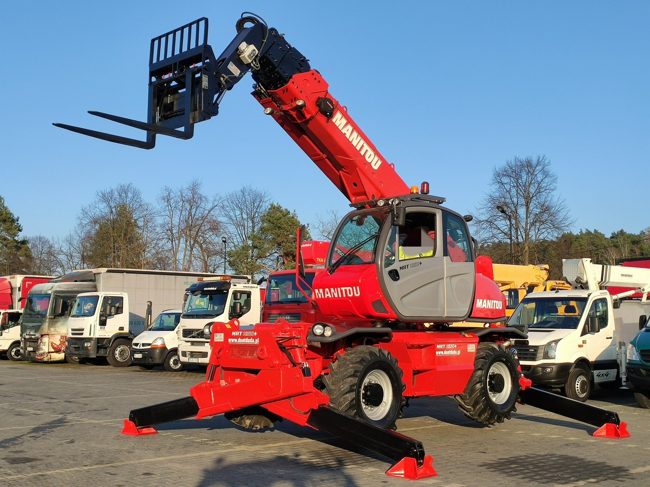 Telescopic handler Manitou MRT 1850 ROTO Teleskopowa Obrotowa Dźwig 2150,2140,2540: picture 9
