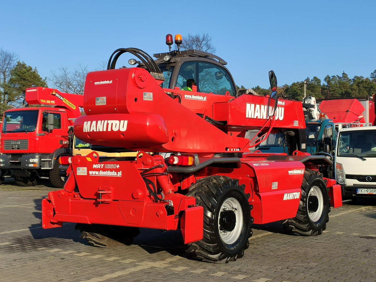 Telescopic handler Manitou MRT 1850 ROTO Teleskopowa Obrotowa Dźwig 2150,2140,2540: picture 22