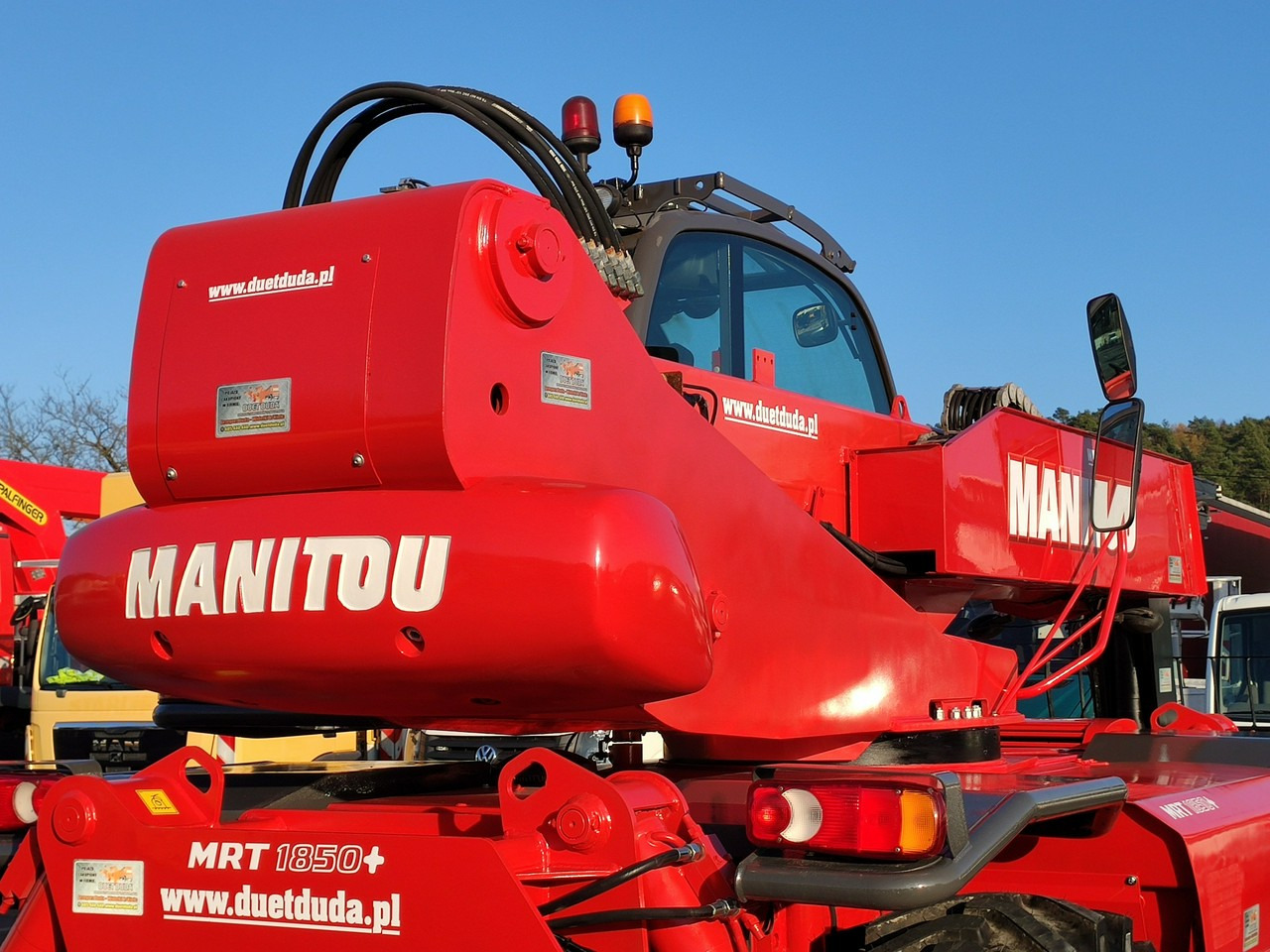 Telescopic handler Manitou MRT 1850 ROTO Teleskopowa Obrotowa Dźwig 2150,2140,2540: picture 23