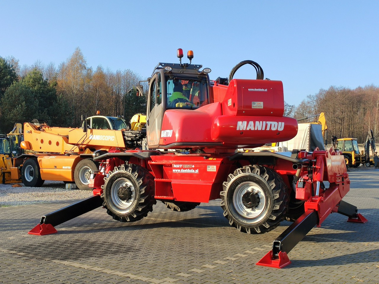 Telescopic handler Manitou MRT 1850 ROTO Teleskopowa Obrotowa Dźwig 2150,2140,2540: picture 20