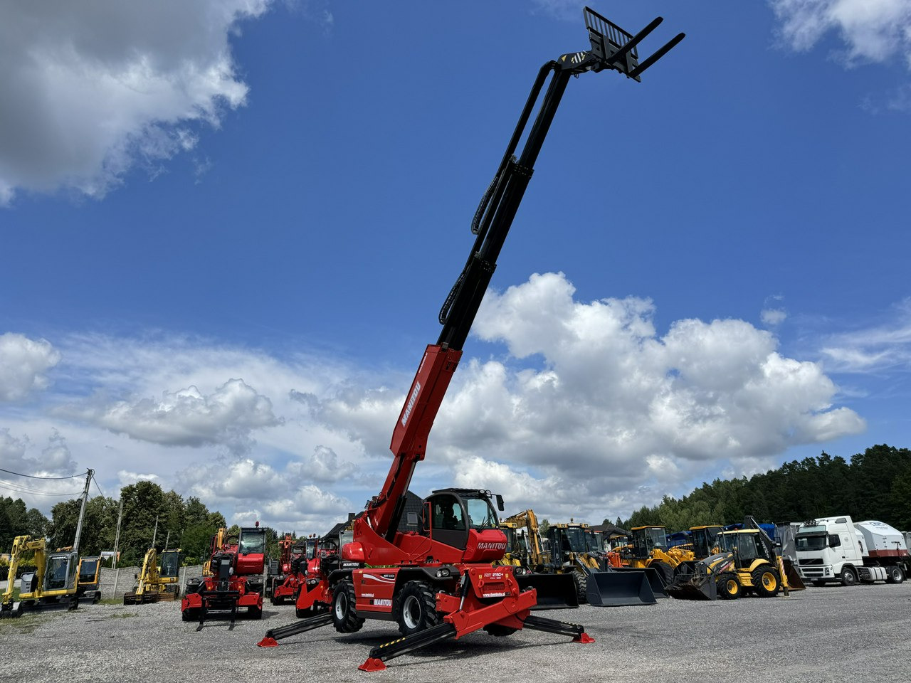 Manitou MRT 2150 + ROTO Ładowarka Teleskopowa Obrotowa 2550 - Telescopic handler: picture 3 Manitou MRT 2150 + ROTO Ładowarka Teleskopowa Obrotowa 2550 - Telescopic handler: picture 3