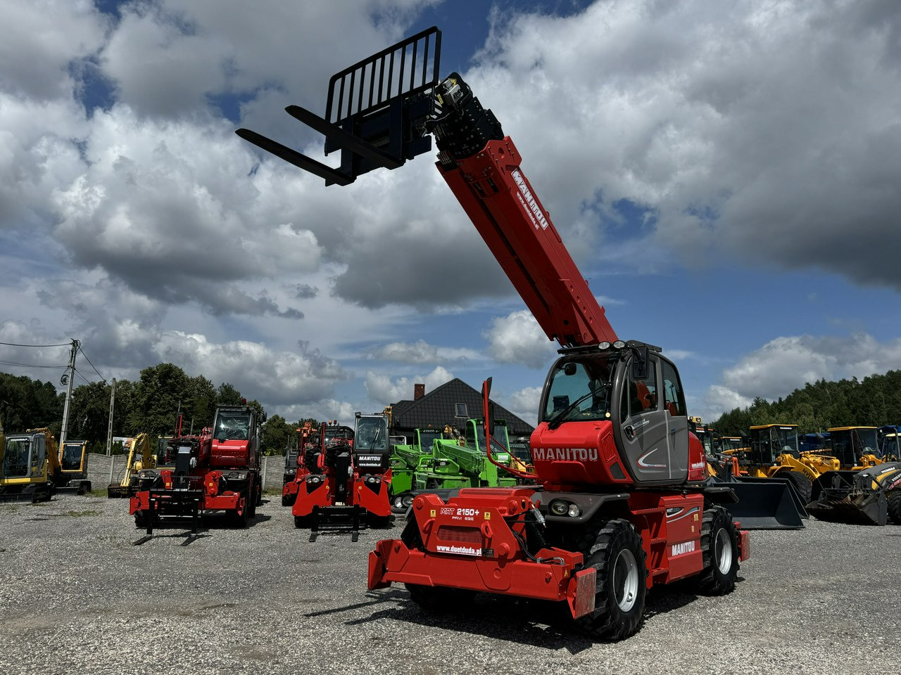 Manitou MRT 2150 + ROTO Ładowarka Teleskopowa Obrotowa - Telescopic handler: picture 4 Manitou MRT 2150 + ROTO Ładowarka Teleskopowa Obrotowa - Telescopic handler: picture 4