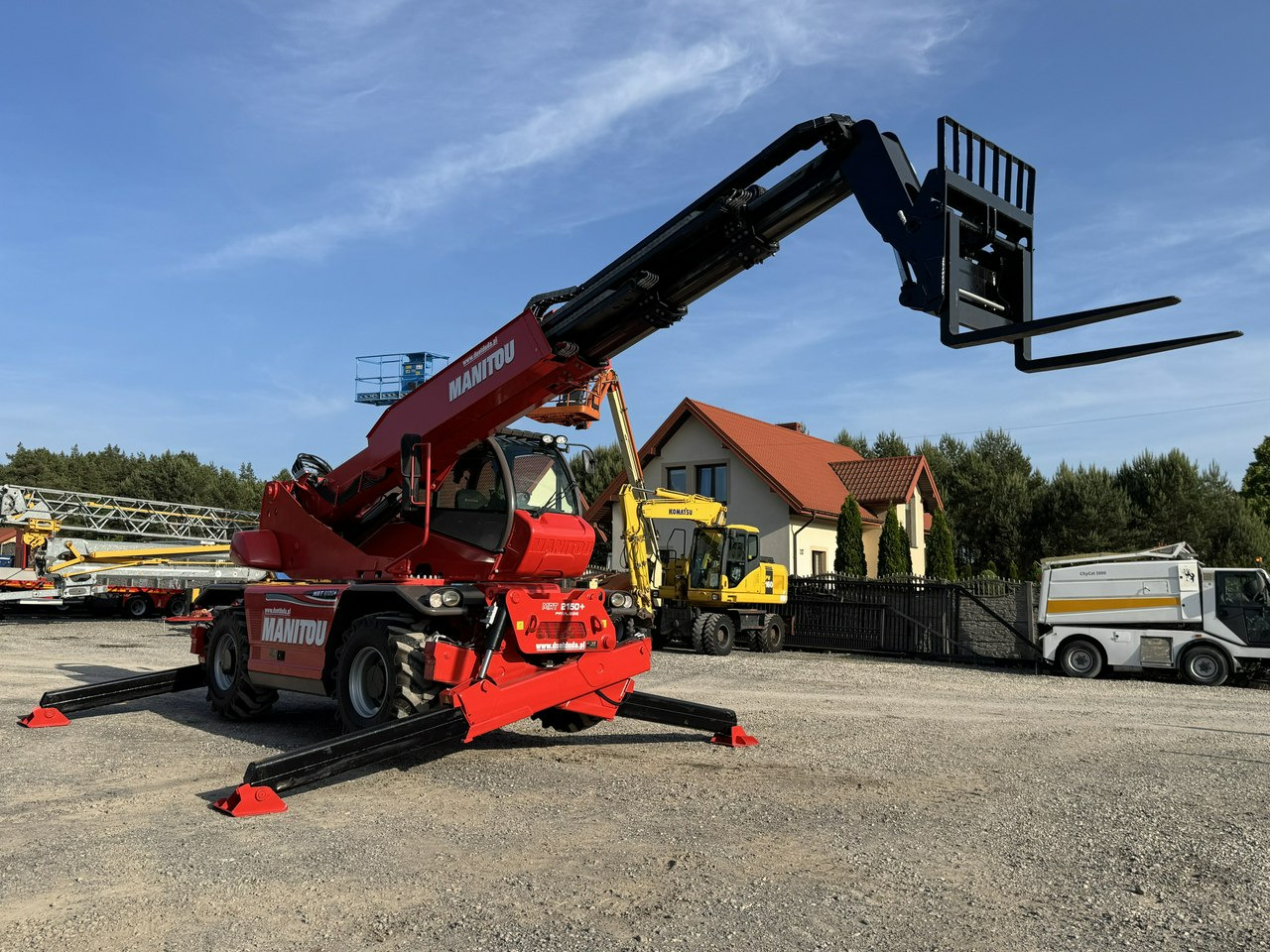 Telescopic handler Manitou MRT 2150 ROTO Ładowarka Teleskopowa Obrotowa: picture 12