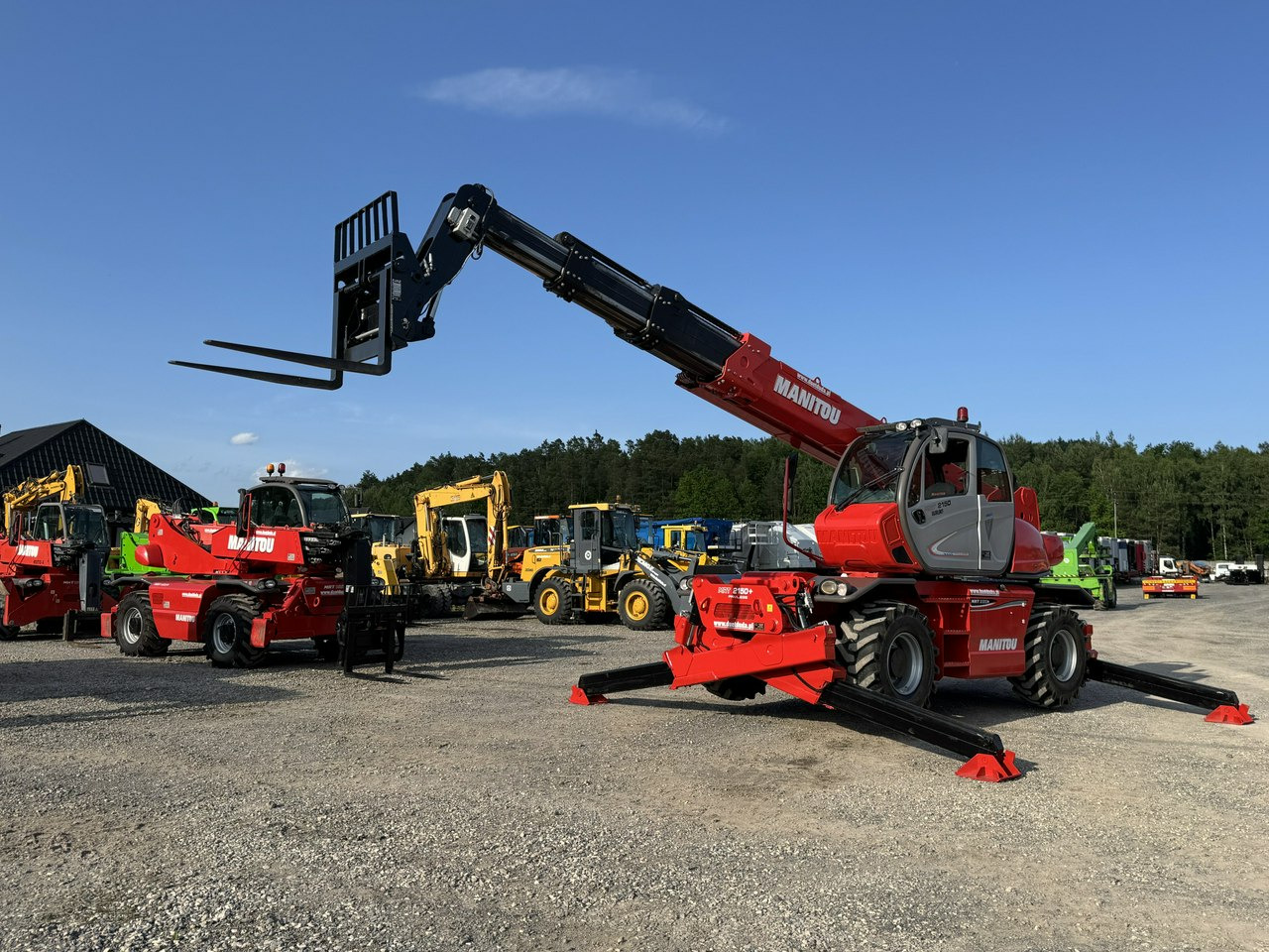 Telescopic handler Manitou MRT 2150 ROTO Ładowarka Teleskopowa Obrotowa: picture 8