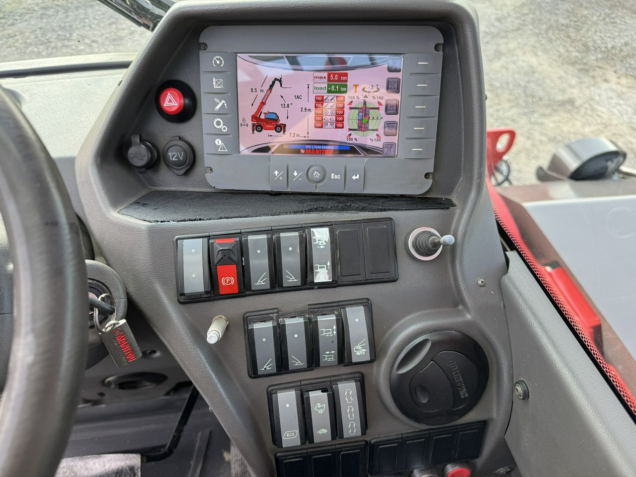 Telescopic handler Manitou MRT 2150 ROTO Ładowarka Teleskopowa Obrotowa: picture 22