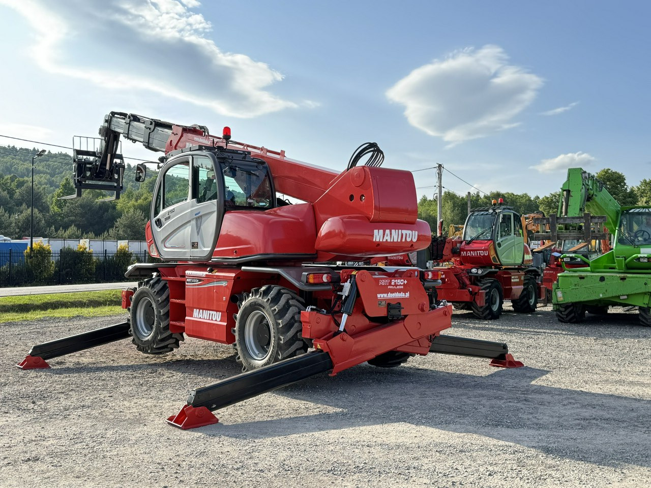 Telescopic handler Manitou MRT 2150 ROTO Ładowarka Teleskopowa Obrotowa: picture 16