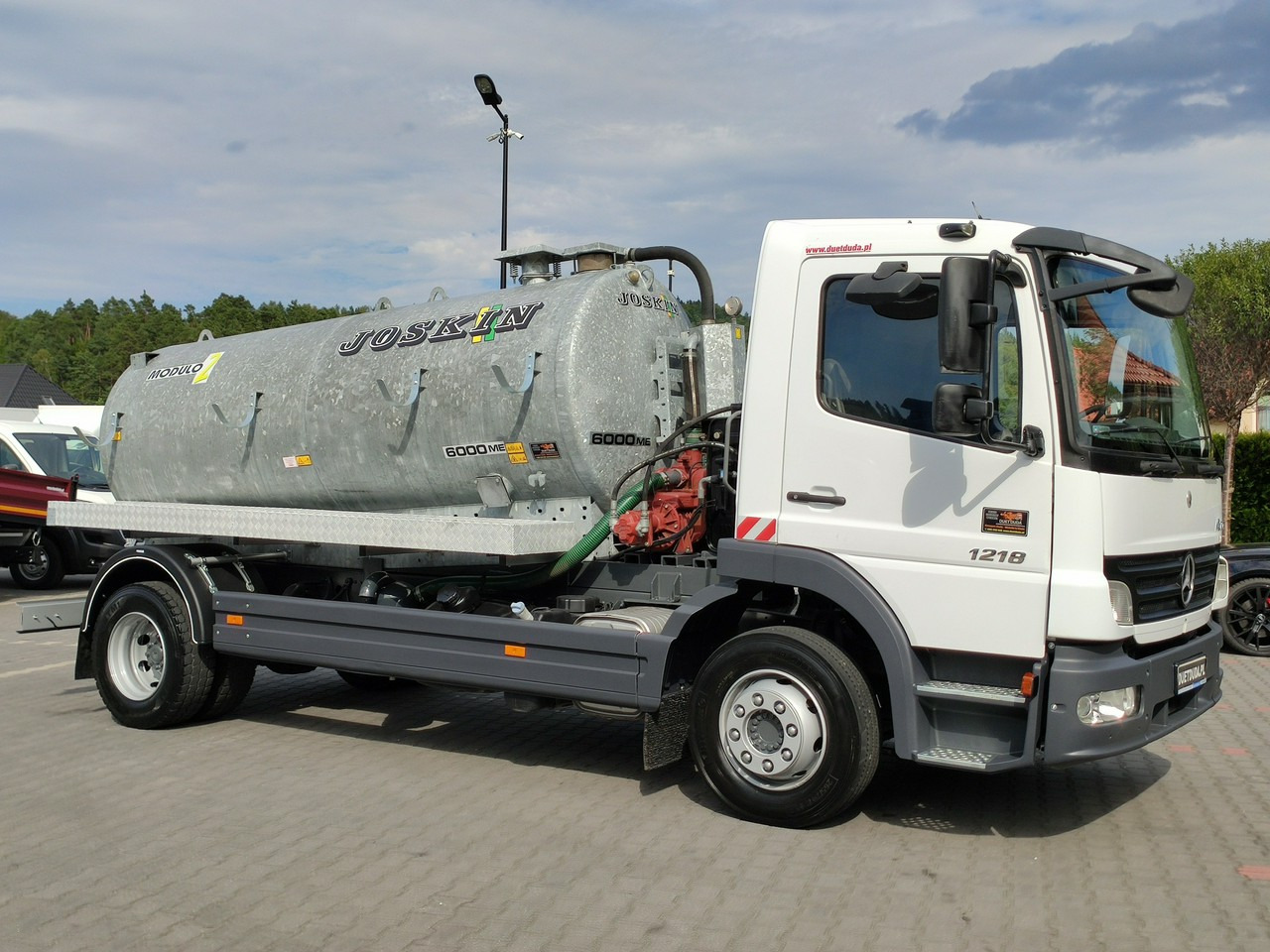 Mercedes Atego 1218 Asenizacyjny Szambiarka Beczka Szambowóz Poj.6m 2019r - Vacuum truck: picture 1 Mercedes Atego 1218 Asenizacyjny Szambiarka Beczka Szambowóz Poj.6m 2019r - Vacuum truck: picture 1