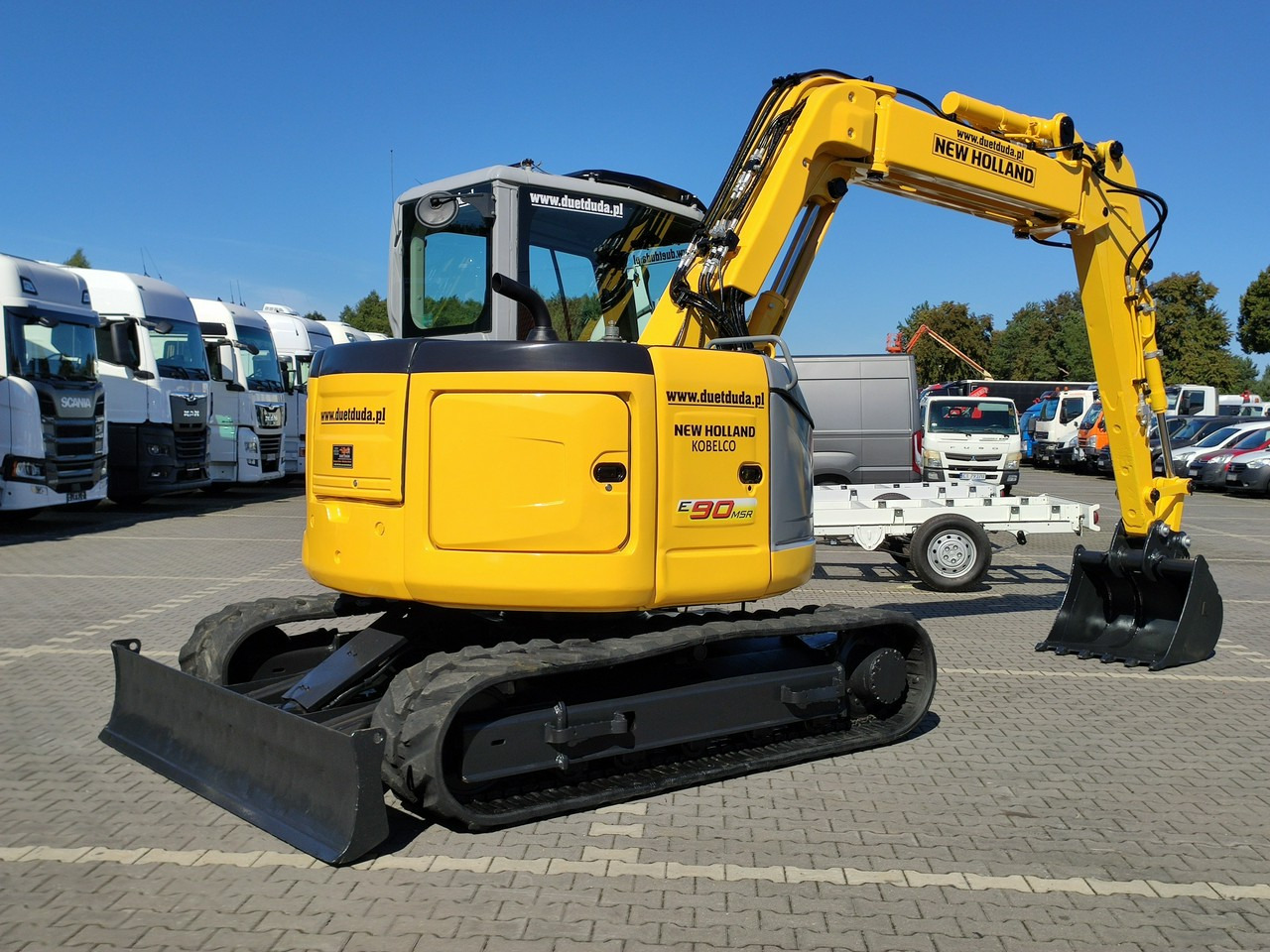 New Holland E90B SR -2 Gąsienicowa 10ton - Mini excavator: picture 4 New Holland E90B SR -2 Gąsienicowa 10ton - Mini excavator: picture 4