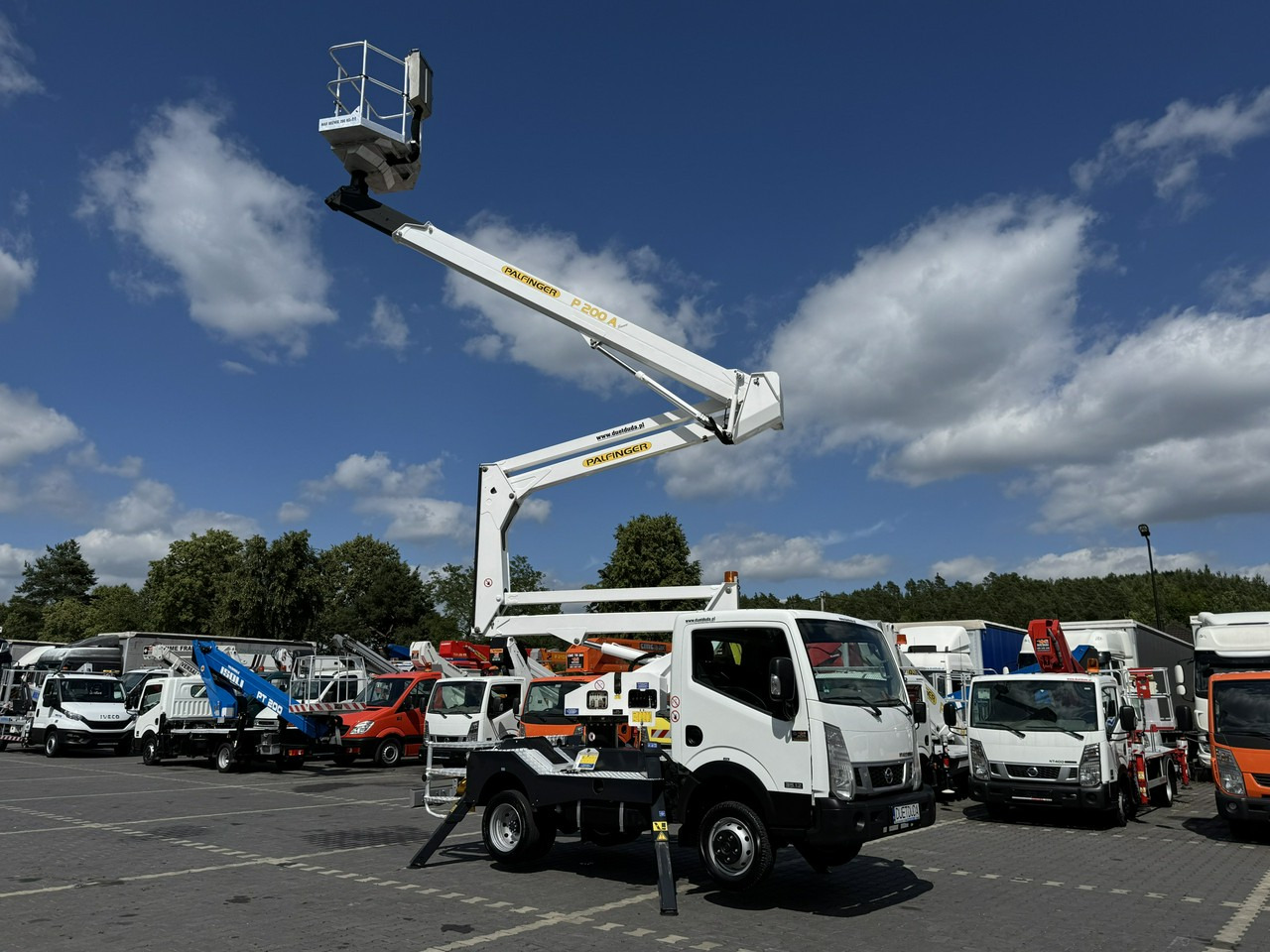 Nissan Cabstar - Truck mounted aerial platform: picture 1 Nissan Cabstar - Truck mounted aerial platform: picture 1