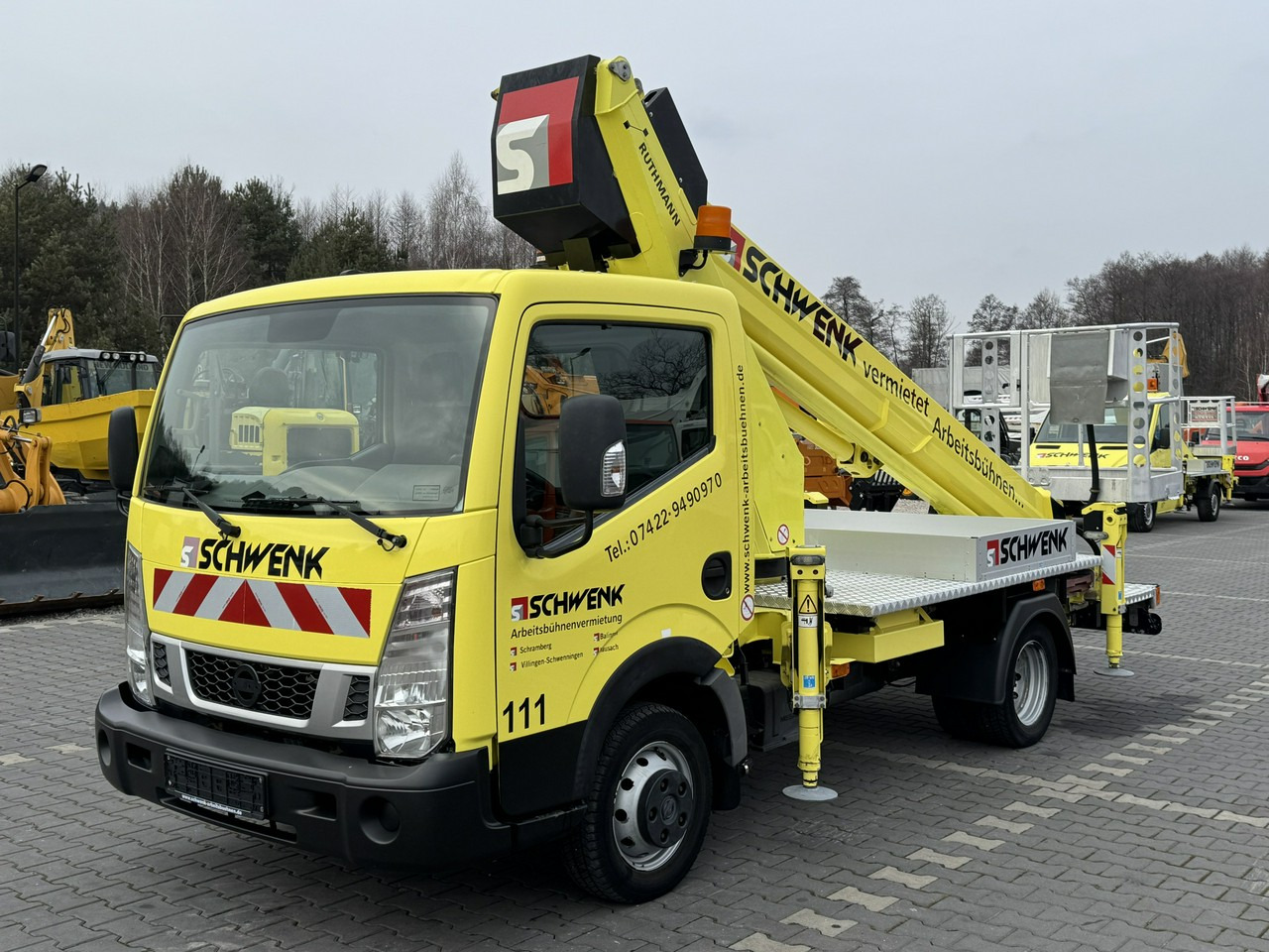 Nissan Cabstar - Truck mounted aerial platform: picture 2 Nissan Cabstar - Truck mounted aerial platform: picture 2