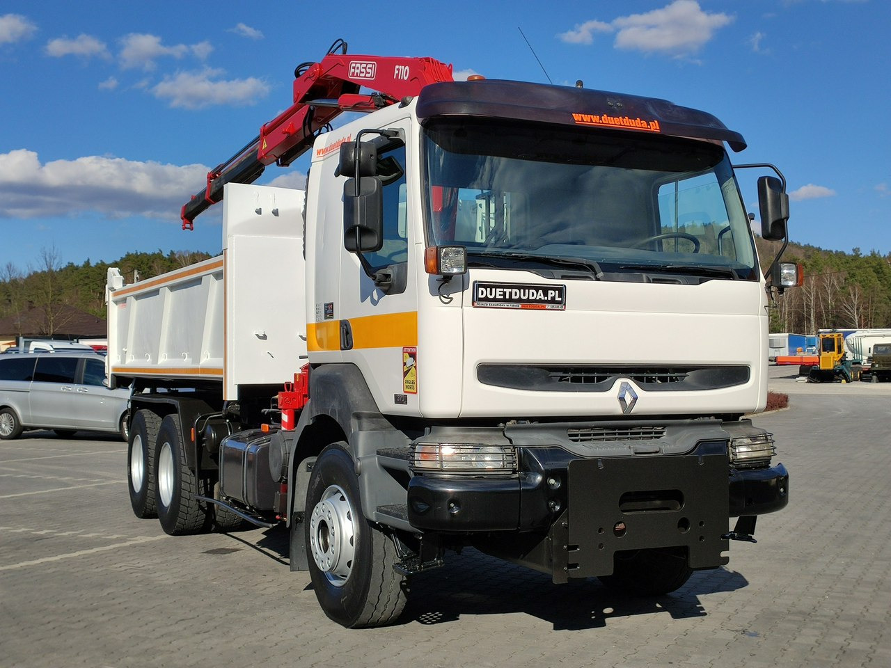 Renault Kerax 26.370 6x4 Mocny HDS FASSI F110 - Tipper, Crane truck: picture 3 Renault Kerax 26.370 6x4 Mocny HDS FASSI F110 - Tipper, Crane truck: picture 3