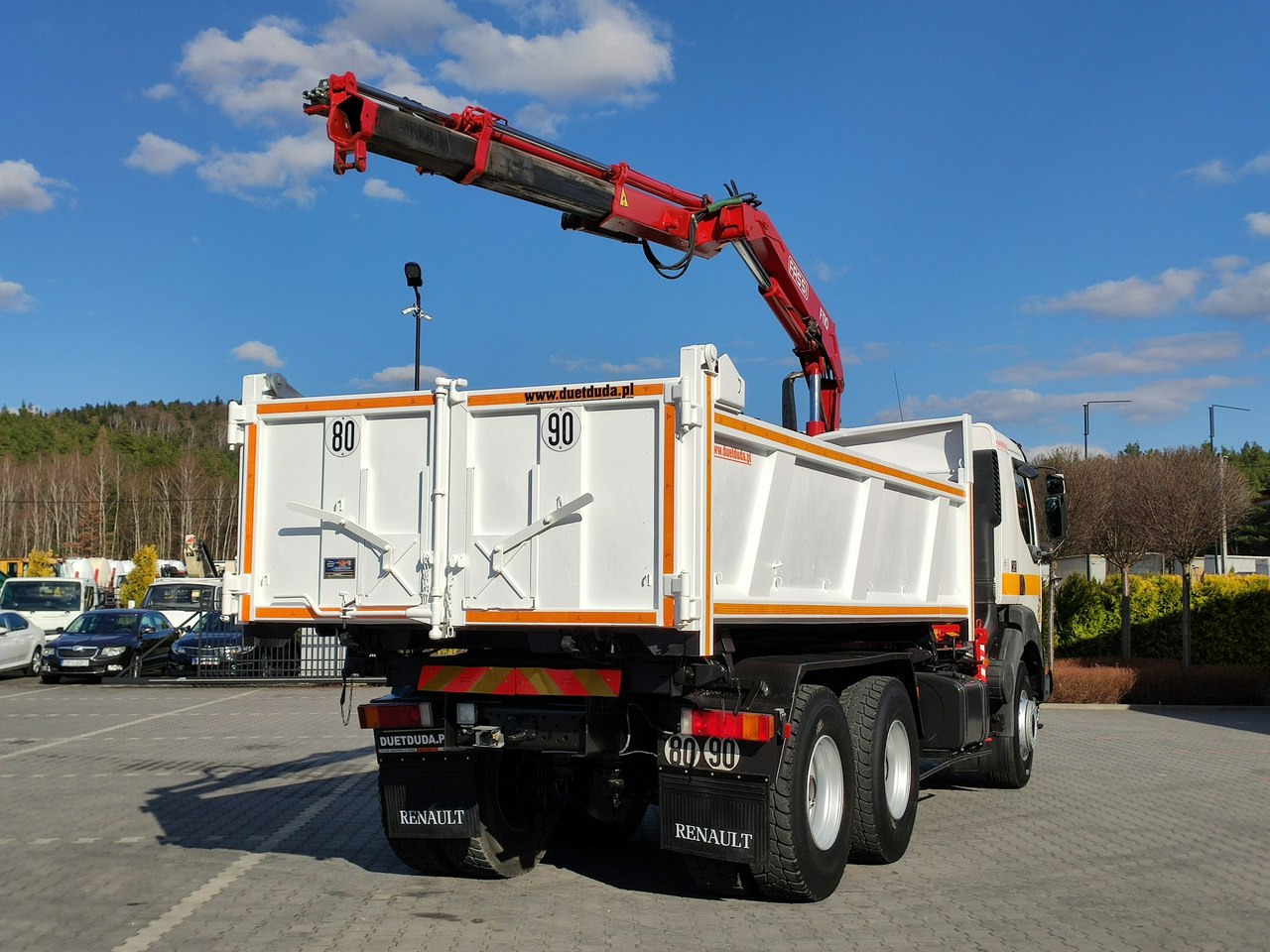 Renault Kerax 26.370 6x4 Mocny HDS FASSI F110 - Tipper, Crane truck: picture 4 Renault Kerax 26.370 6x4 Mocny HDS FASSI F110 - Tipper, Crane truck: picture 4