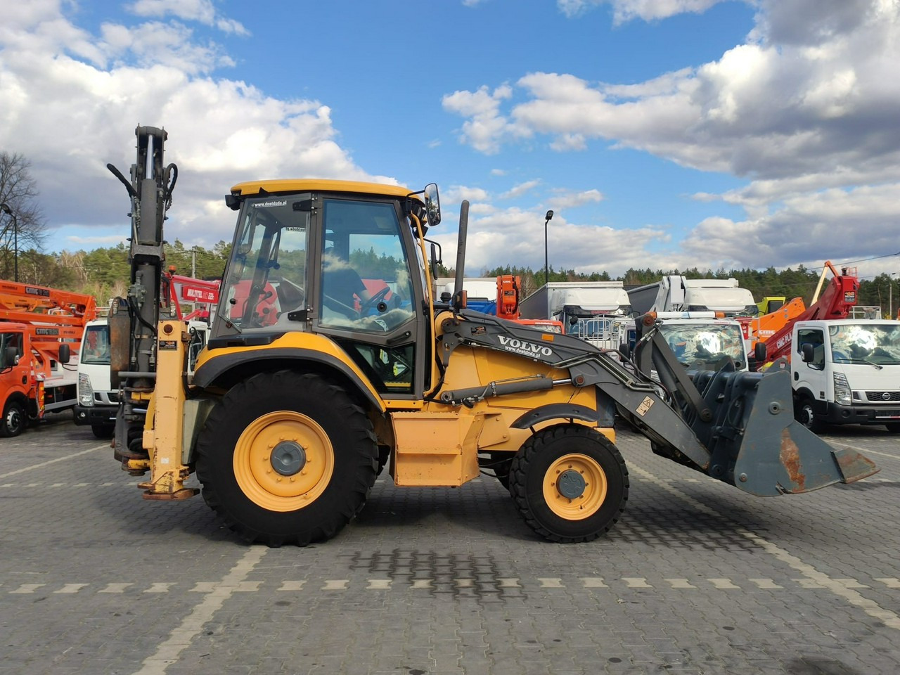 Backhoe loader Volvo BL61B Oryginalna Bez Luzów i Wycieków Zadbana Sprawna Super Stan: picture 6