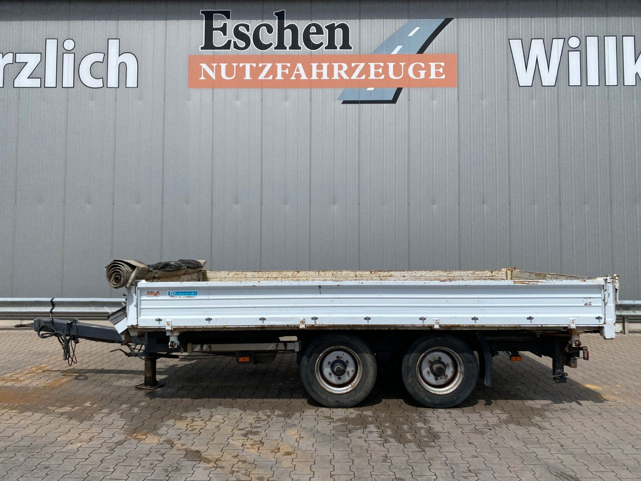 Blomenröhr 863 / 8900 | ALU-Rampen*Blatt*12x Zurrösen*Plane - Tipper trailer: picture 2 Blomenröhr 863 / 8900 | ALU-Rampen*Blatt*12x Zurrösen*Plane - Tipper trailer: picture 2