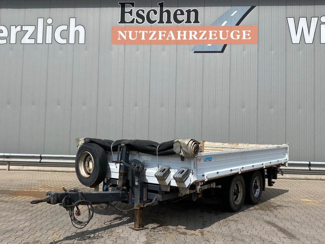 Blomenröhr 863 / 8900 | ALU-Rampen*Blatt*12x Zurrösen*Plane - Tipper trailer: picture 1 Blomenröhr 863 / 8900 | ALU-Rampen*Blatt*12x Zurrösen*Plane - Tipper trailer: picture 1