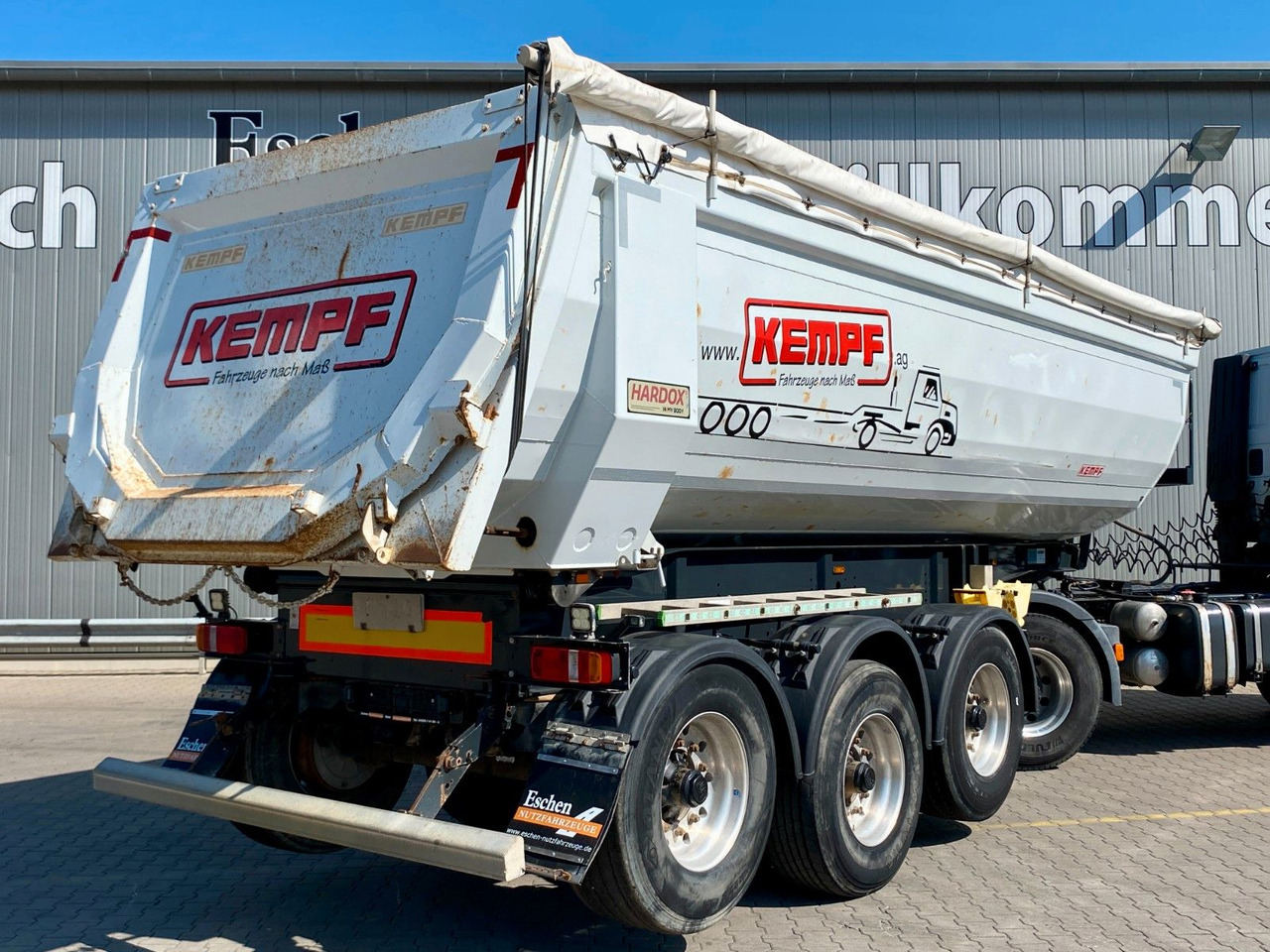 Kempf SKM 35/3 | Stahl 27m³*1+3.Achse liftbar*BPW*EBS - Tipper semi-trailer: picture 4 Kempf SKM 35/3 | Stahl 27m³*1+3.Achse liftbar*BPW*EBS - Tipper semi-trailer: picture 4