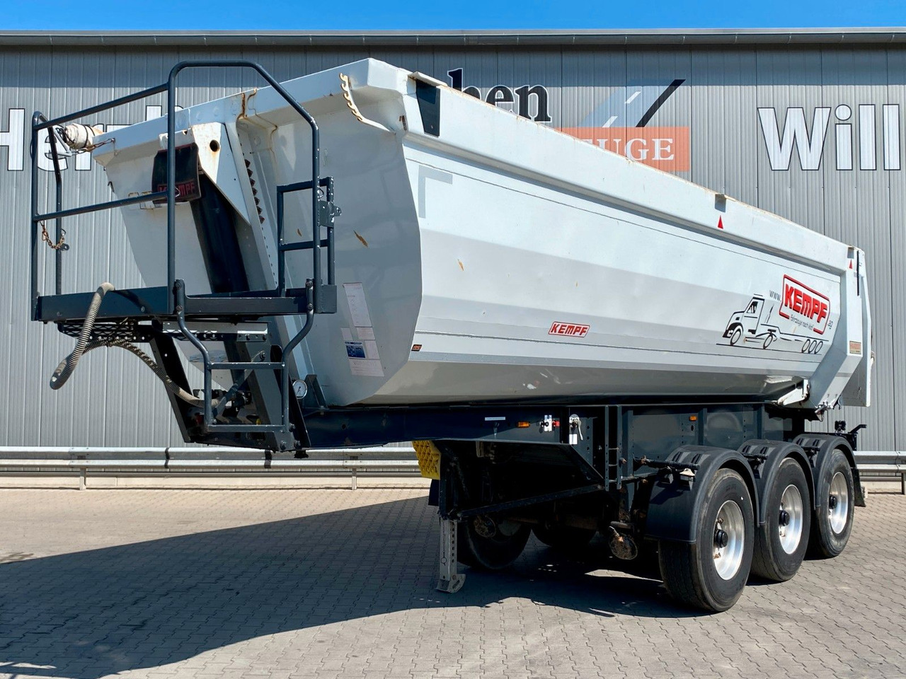 Kempf SKM 35/3 | Stahl 27m³*1+3.Achse liftbar*BPW*EBS - Tipper semi-trailer: picture 1 Kempf SKM 35/3 | Stahl 27m³*1+3.Achse liftbar*BPW*EBS - Tipper semi-trailer: picture 1