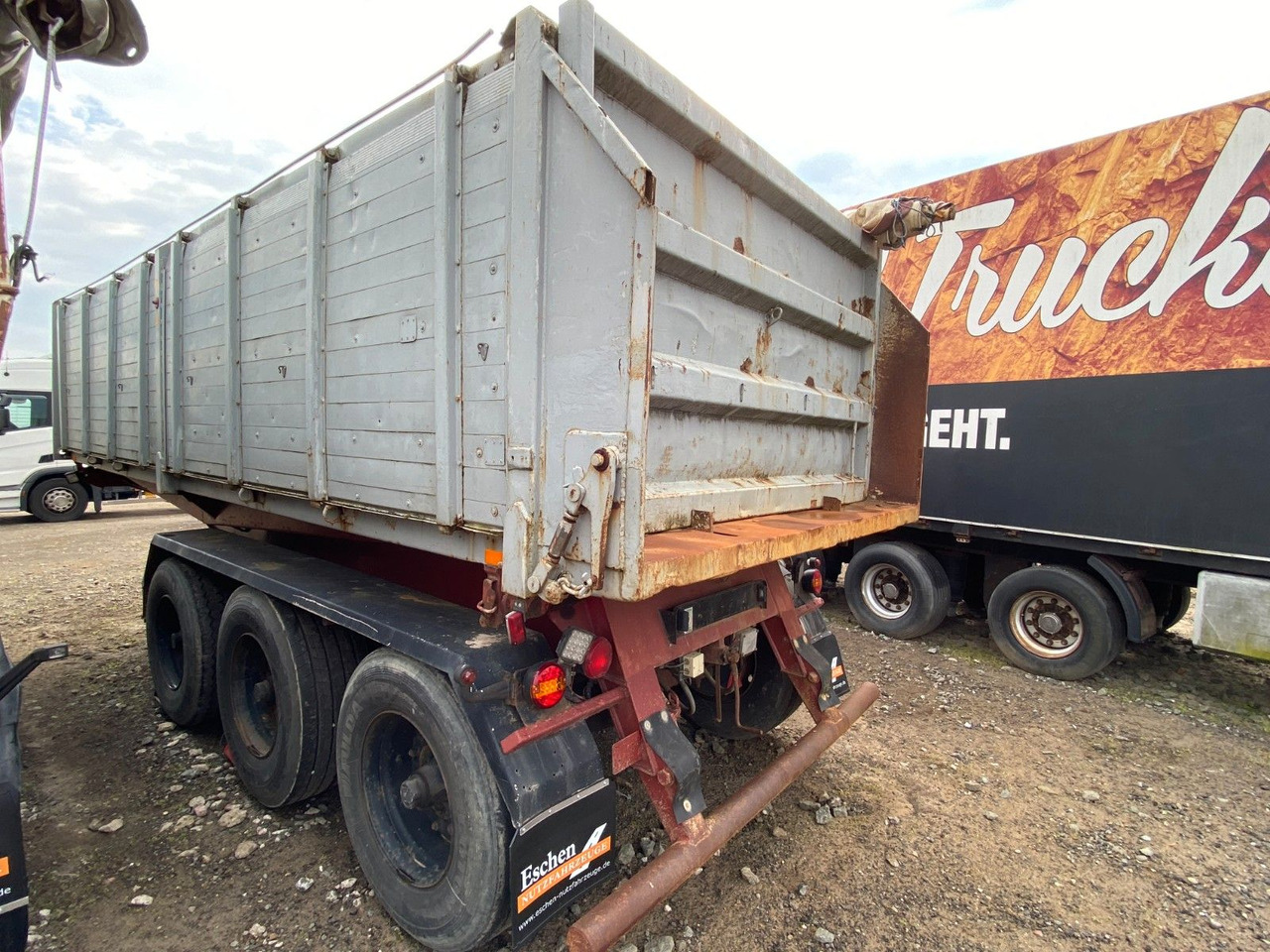 Langendorf SK 24/27 | Stahl 22m³*Luft-Lift*Rollplane*BPW - Tipper semi-trailer: picture 2 Langendorf SK 24/27 | Stahl 22m³*Luft-Lift*Rollplane*BPW - Tipper semi-trailer: picture 2