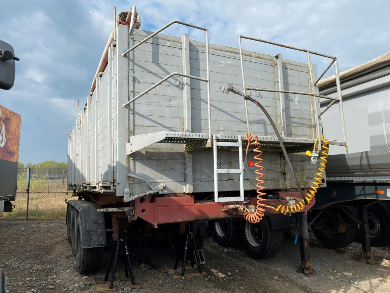 Langendorf SK 24/27 | Stahl 22m³*Luft-Lift*Rollplane*BPW - Tipper semi-trailer: picture 5 Langendorf SK 24/27 | Stahl 22m³*Luft-Lift*Rollplane*BPW - Tipper semi-trailer: picture 5