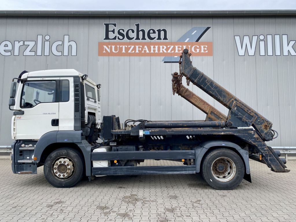 MAN TGA 18.350 4x2 BL, Meiller AK 12 Teleabsetzer - Skip loader truck: picture 3 MAN TGA 18.350 4x2 BL, Meiller AK 12 Teleabsetzer - Skip loader truck: picture 3