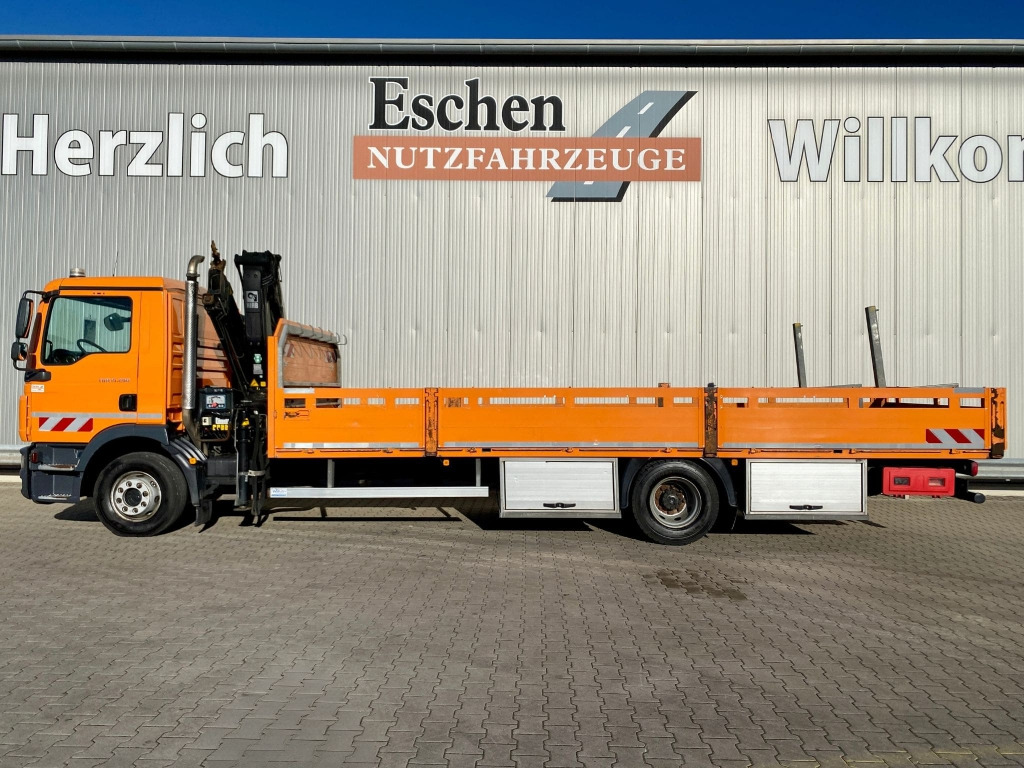 MAN TGM 15.290 4x2 BL / HIAB Faltkran - Dropside/ Flatbed truck, Crane truck: picture 2 MAN TGM 15.290 4x2 BL / HIAB Faltkran - Dropside/ Flatbed truck, Crane truck: picture 2