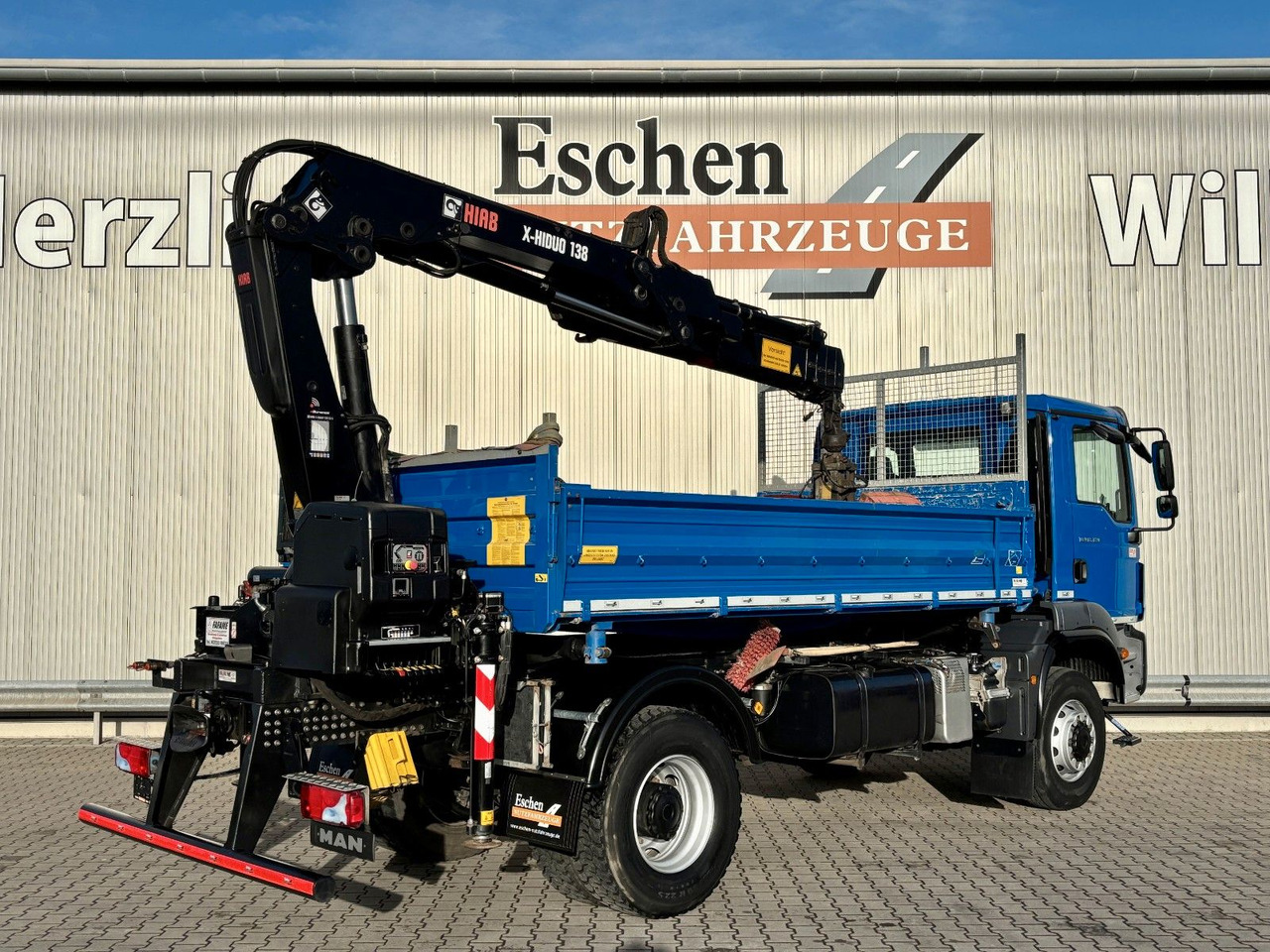 MAN TGM 18.320 4x4 BB | TÜV NEU*HIAB XHIDUO 138*FUNK - Tipper, Crane truck: picture 5 MAN TGM 18.320 4x4 BB | TÜV NEU*HIAB XHIDUO 138*FUNK - Tipper, Crane truck: picture 5