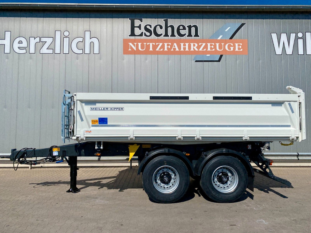 Meiller MZDA 18.22 *NEW*|abklappbare Seitenwand*Garantie - Tipper trailer: picture 2 Meiller MZDA 18.22 *NEW*|abklappbare Seitenwand*Garantie - Tipper trailer: picture 2