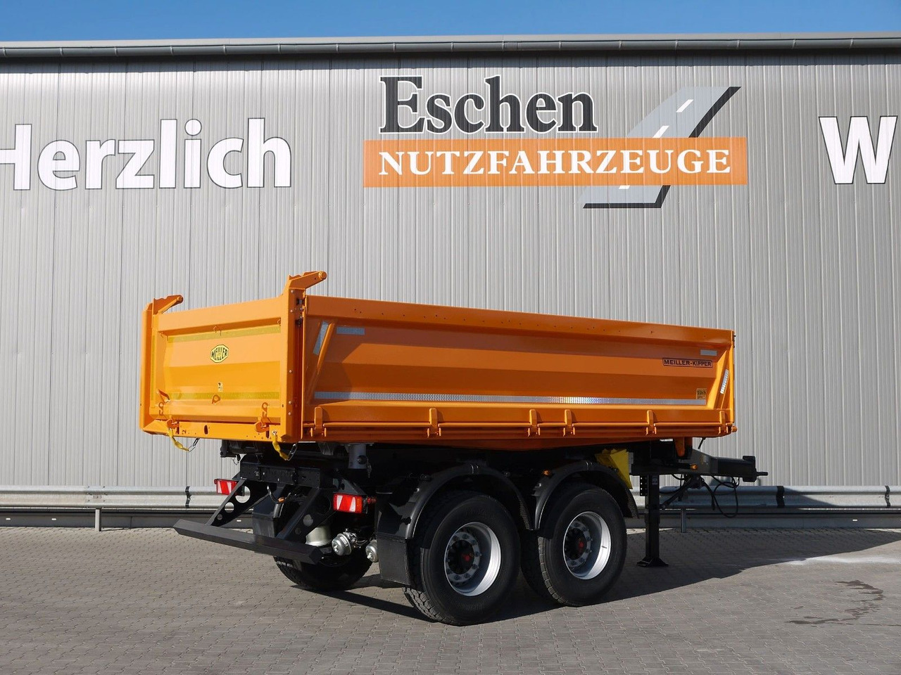 Meiller MZDA 18.22 |*NEW* abklappbare Seitenwand*Trommel - Tipper trailer: picture 4 Meiller MZDA 18.22 |*NEW* abklappbare Seitenwand*Trommel - Tipper trailer: picture 4