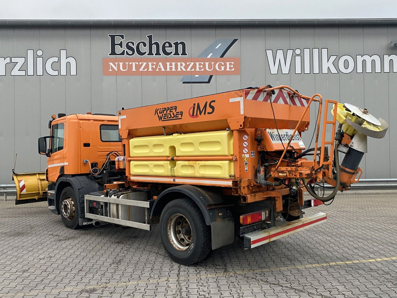Scania P 230 | Winterdienst*Salzstreuer/Küpper-Weisser - Dropside/ Flatbed truck: picture 4 Scania P 230 | Winterdienst*Salzstreuer/Küpper-Weisser - Dropside/ Flatbed truck: picture 4
