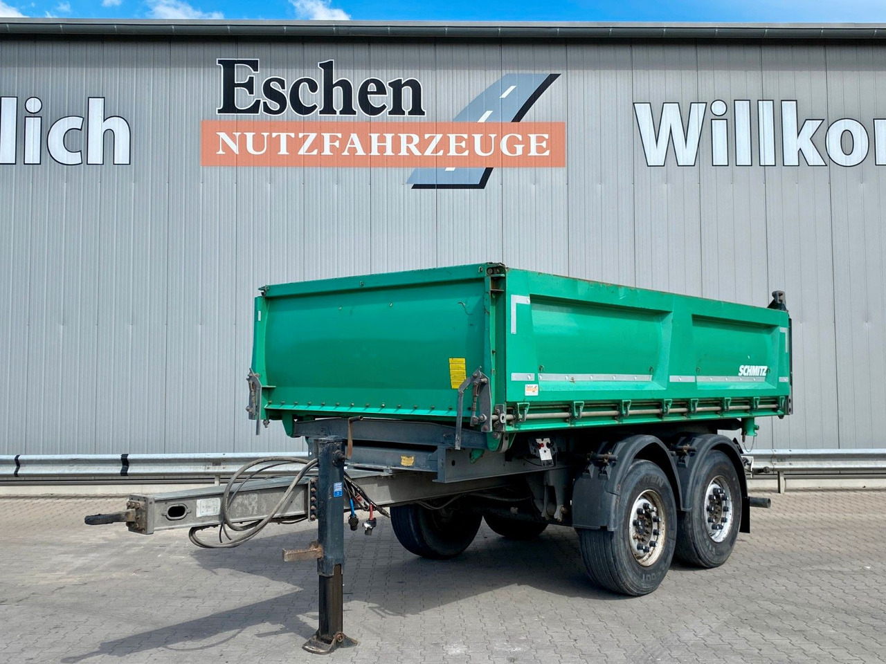 Tipper trailer Schmitz Cargobull ZK/18 | verzinktes Chassis*1.Hand*HU bis 01/2026: picture 1