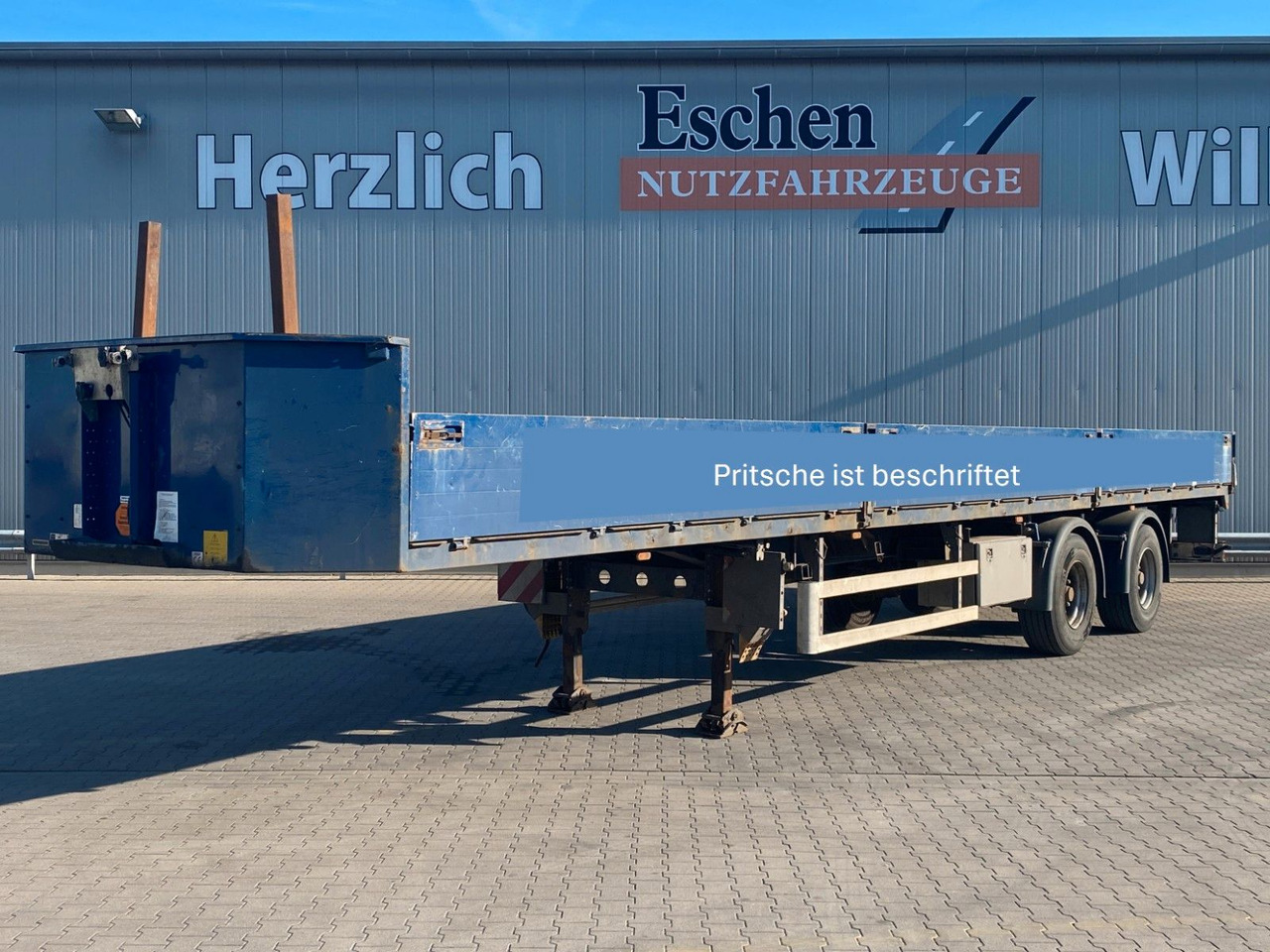 Stehmann | Luft-Lift*BPW-Achsen*1.Hand - Dropside/ Flatbed semi-trailer: picture 1 Stehmann | Luft-Lift*BPW-Achsen*1.Hand - Dropside/ Flatbed semi-trailer: picture 1