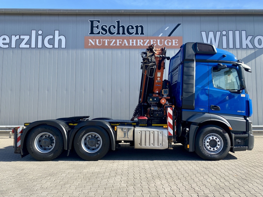 Tractor unit Mercedes-Benz 2642 LS 6x4 / Atlas 332.3 E-AS Faltkran: picture 7