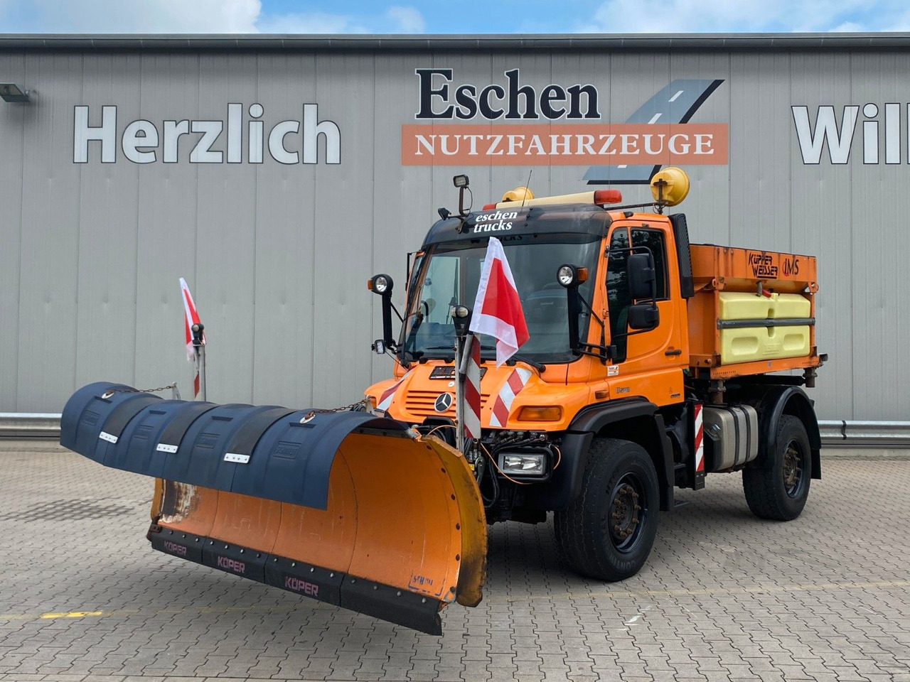 Truck Mercedes-Benz Unimog U 500 4x4 | +4x Zusatzanbauten*Telligent: picture 1