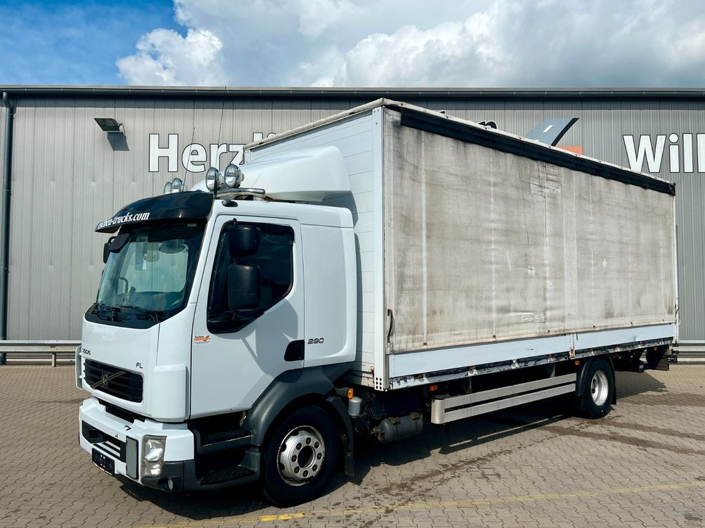Volvo FL 290 | LBW 2,00 to.*R+L Schiebegardine*AHK*AC - Curtainsider truck: picture 1 Volvo FL 290 | LBW 2,00 to.*R+L Schiebegardine*AHK*AC - Curtainsider truck: picture 1