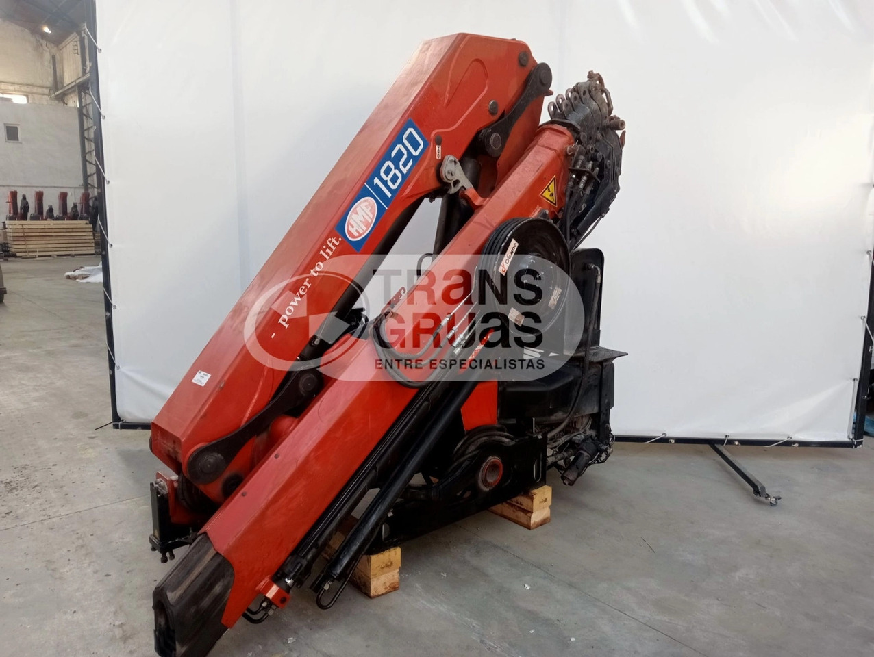 Grúa HMF 1820-K5 - Loader crane for Truck: picture 4 Grúa HMF 1820-K5 - Loader crane for Truck: picture 4