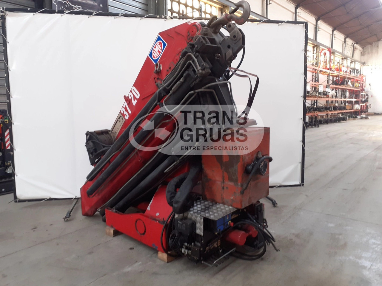 Grúa HMF 3720 K6 - Loader crane for Truck: picture 4 Grúa HMF 3720 K6 - Loader crane for Truck: picture 4