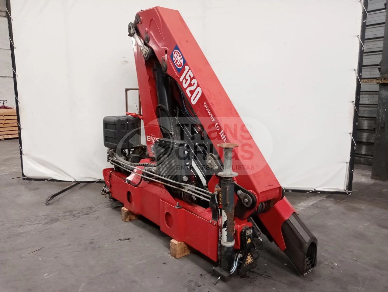 Grúa hidráulica HMF 1520 K4 - Loader crane: picture 1 Grúa hidráulica HMF 1520 K4 - Loader crane: picture 1