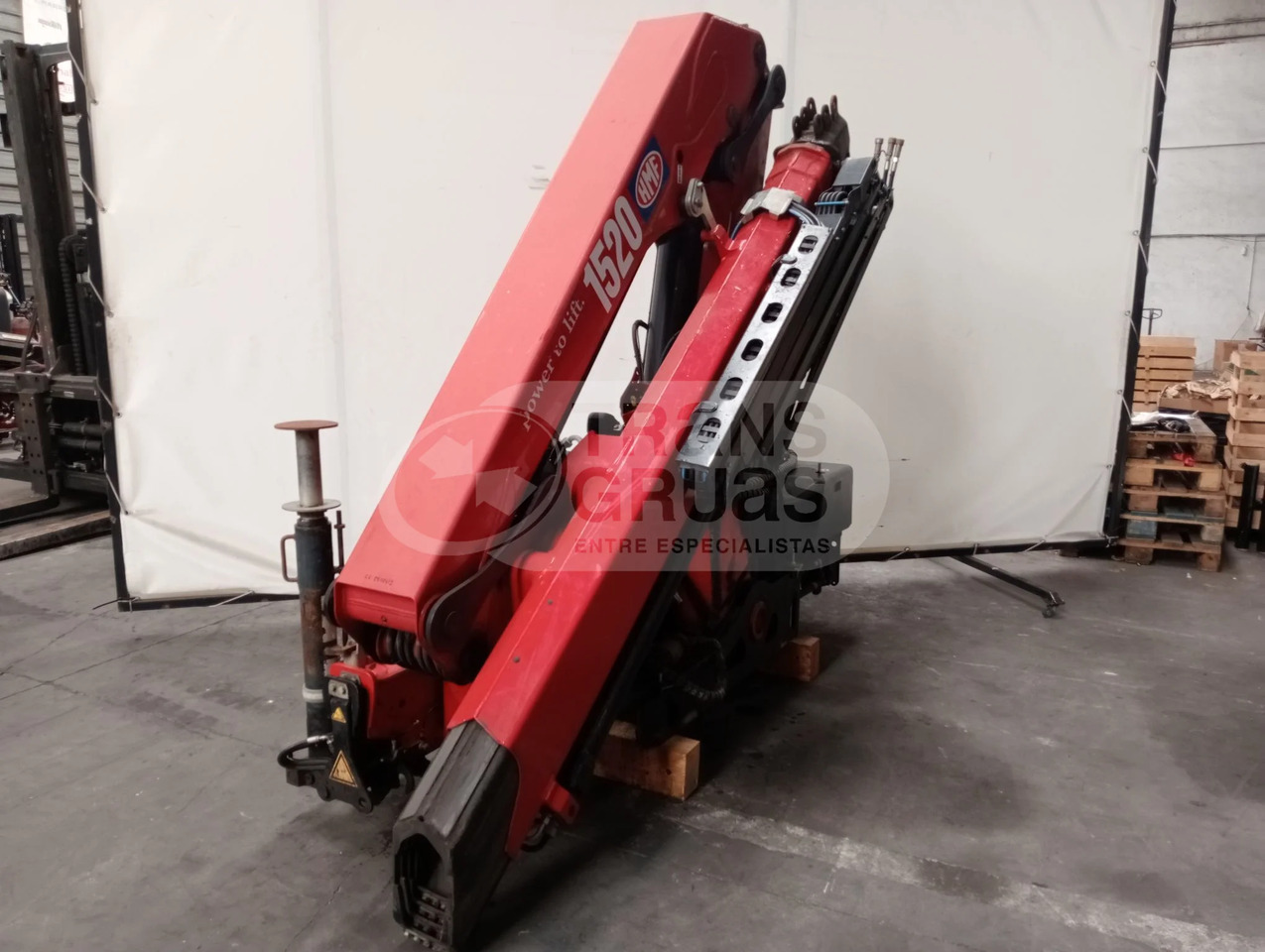 Grúa hidráulica HMF 1520 K4 - Loader crane: picture 3 Grúa hidráulica HMF 1520 K4 - Loader crane: picture 3