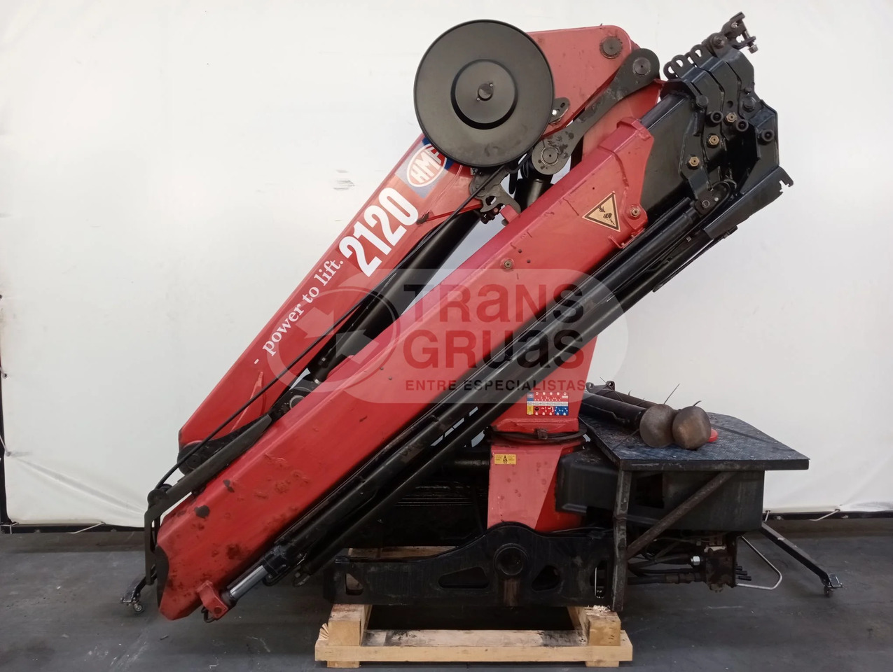 Grúa hidráulica HMF 2120 K RC - Loader crane: picture 2 Grúa hidráulica HMF 2120 K RC - Loader crane: picture 2