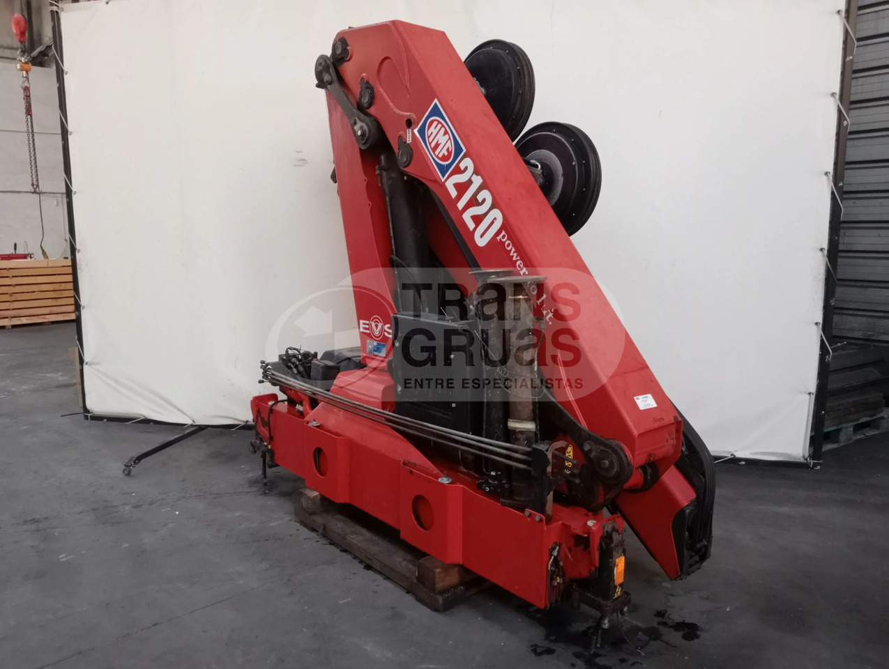 Grúa hidráulica HMF 2120 K4 - Loader crane: picture 3 Grúa hidráulica HMF 2120 K4 - Loader crane: picture 3