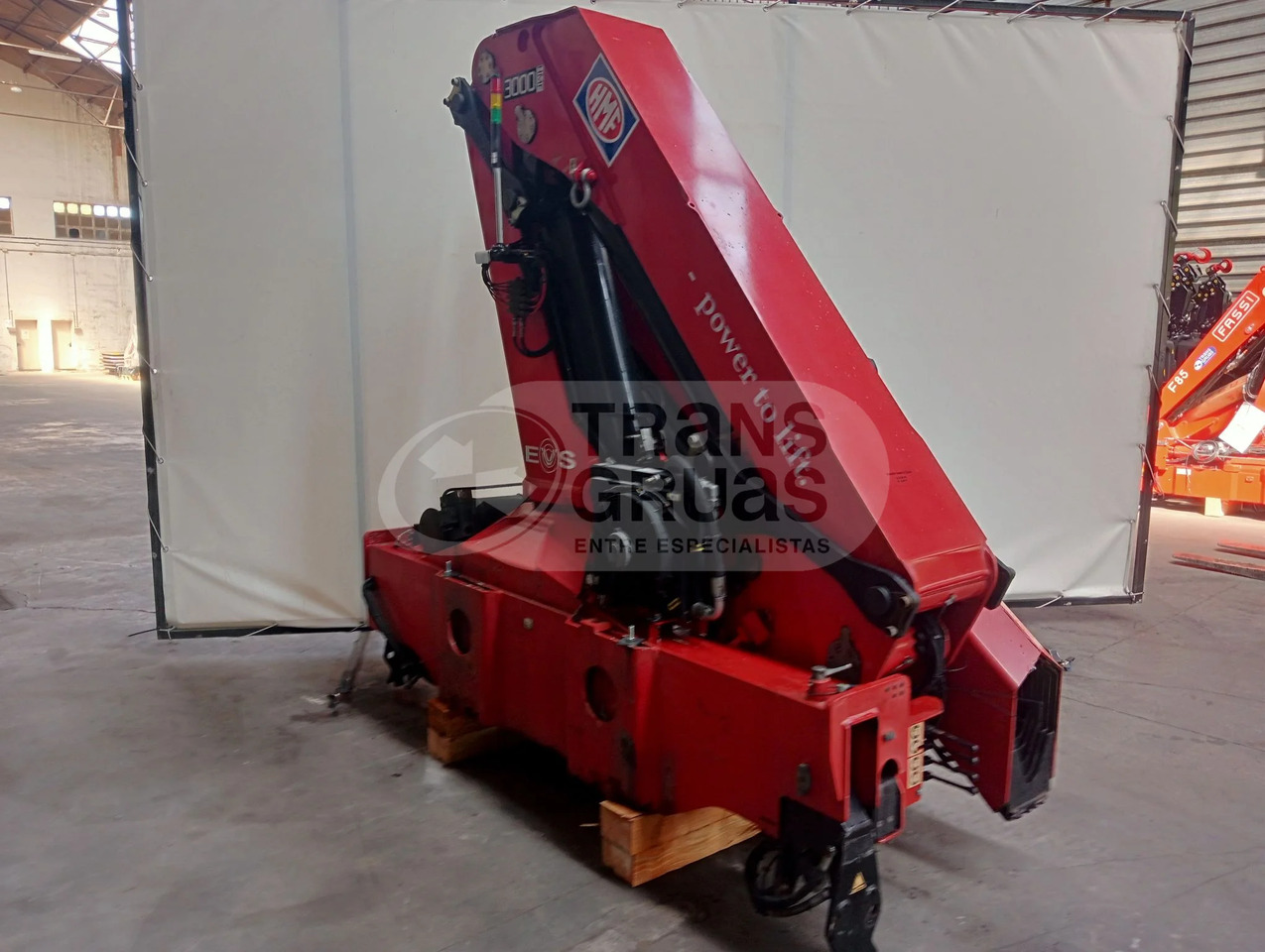 Grúa hidráulica HMF 3000 K6 - Loader crane: picture 3 Grúa hidráulica HMF 3000 K6 - Loader crane: picture 3