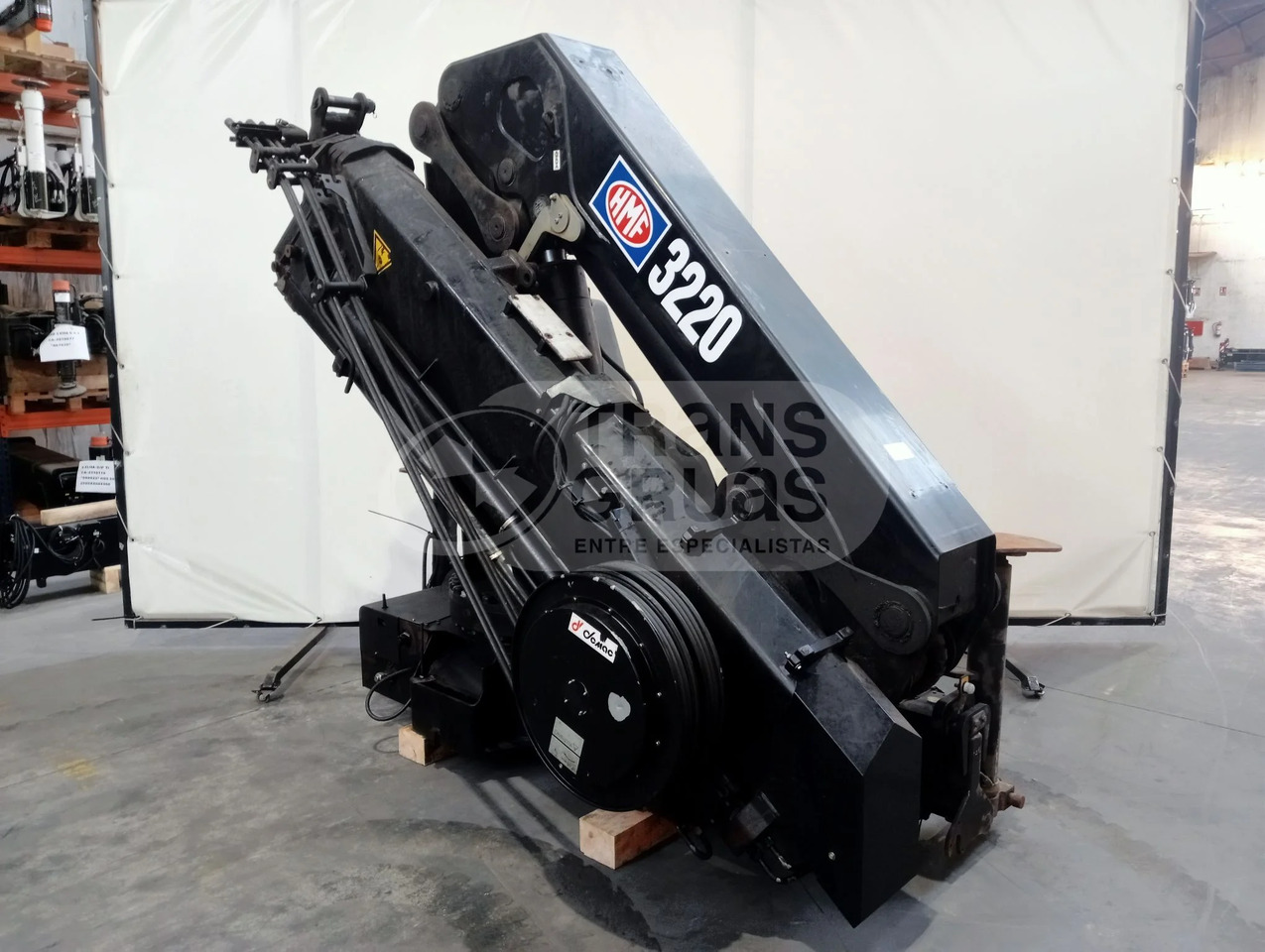 Grúa hidráulica HMF 3220 K5 - Loader crane: picture 3 Grúa hidráulica HMF 3220 K5 - Loader crane: picture 3