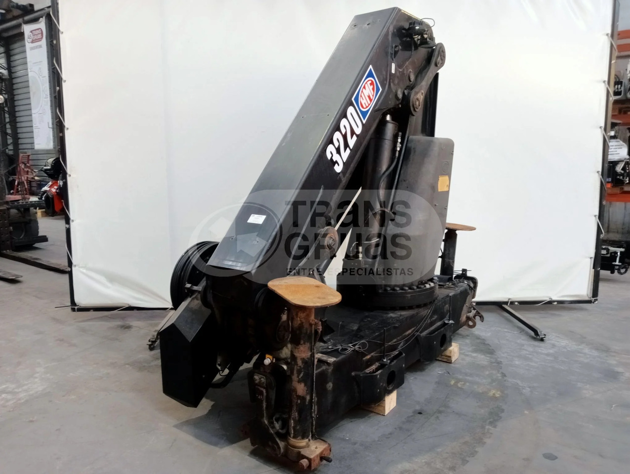 Grúa hidráulica HMF 3220 K5 - Loader crane: picture 2 Grúa hidráulica HMF 3220 K5 - Loader crane: picture 2