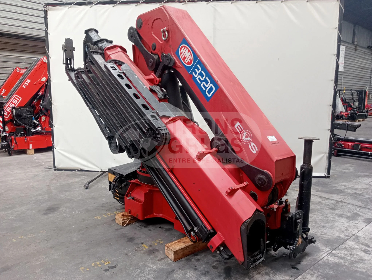 Grúa hidráulica HMF 3220 K6 - Loader crane: picture 1 Grúa hidráulica HMF 3220 K6 - Loader crane: picture 1