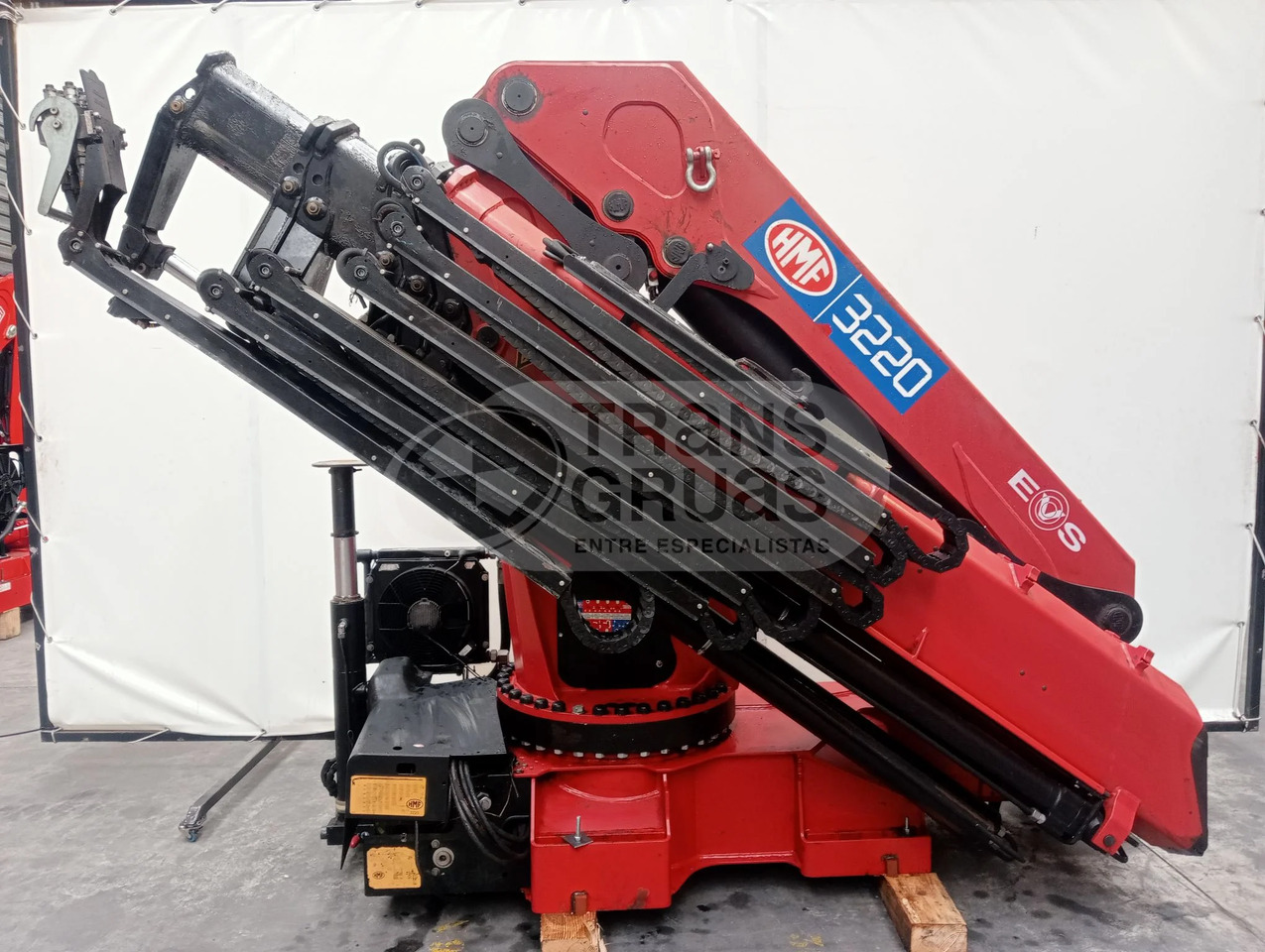 Grúa hidráulica HMF 3220 K6 - Loader crane: picture 2 Grúa hidráulica HMF 3220 K6 - Loader crane: picture 2